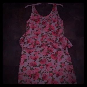 Fancy floral dress